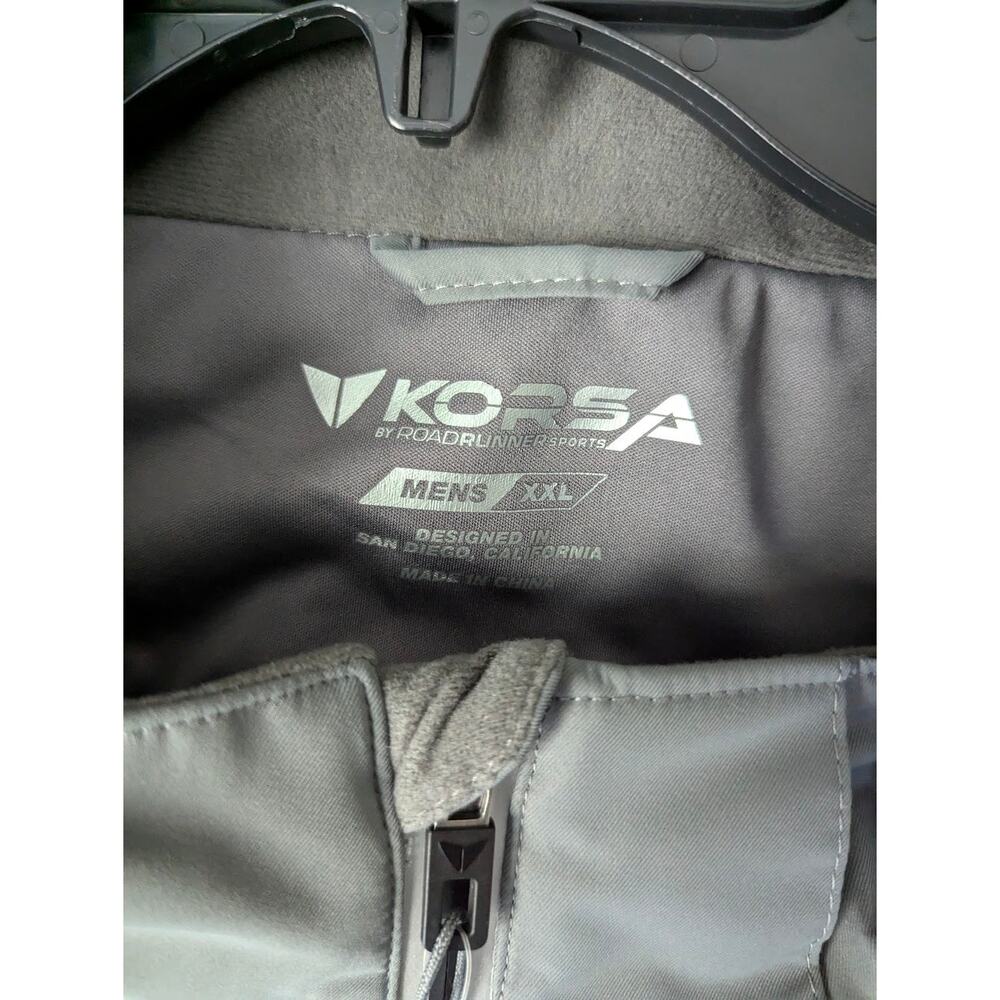NWT KORSA Infinite everDRI Run Rain Jacket Men’s XXL – Gray Waterproof Running - Picture 3 of 3